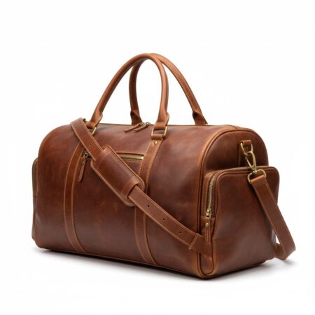 Leather Duffel Bag